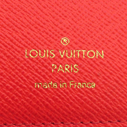 Louis Vuitton Bifold Wallet Portefeuille Lisa Monogram Canvas Tonic Orange Gold