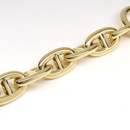 Hermes Bracelet Chaine D'ancre MM 15 Frames 750yg Yellow Gold 15 Links