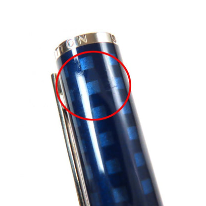 Louis Vuitton N79155 Jetluck Twist Ballpoint Pen Navy Silver With Case Made In