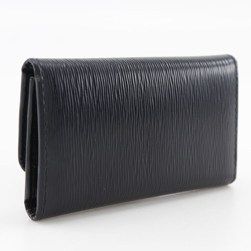 Prada Logo Hardware 6-rib Leather _ Key Case
