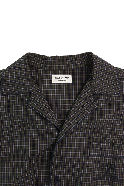 Balenciaga 659014 Tkm34 Oversized Pajama Long Sleeve Shirt Men 34