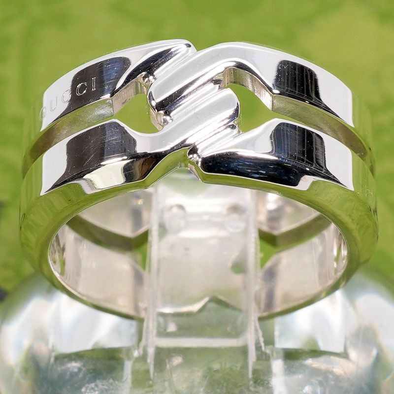 #18 Gucci Infinity Knot Wide Ring 24-5725s