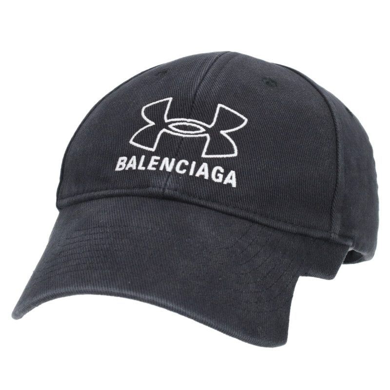 Balenciaga X Under Armour Underarmour 25SS 8071454 10B2 Double Name Cap Men's S