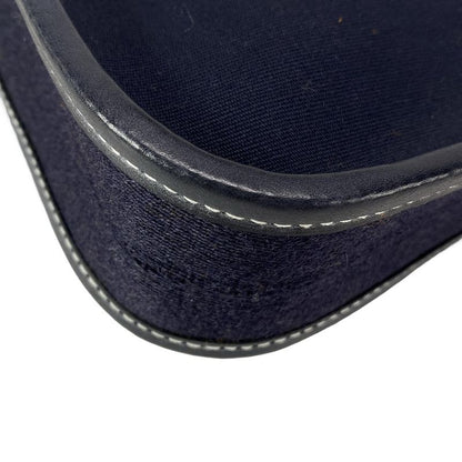 Hermes Buenaventura Mini Blue Indigo Silver Hardware Shoulder Bag