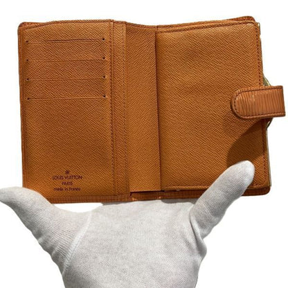 Louis Vuitton Epi Portefeuille Viennois M6324h Clasping Bifold Wallet Women