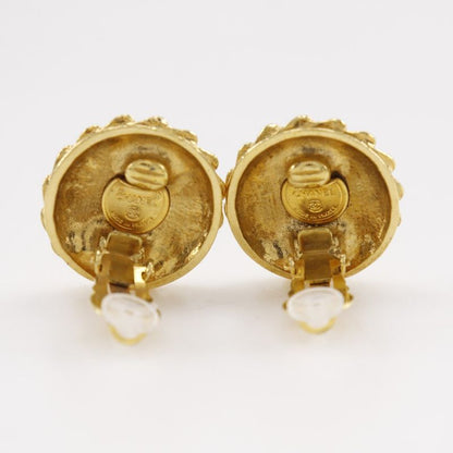 Chanel Coco Mademoiselle Vintage Gold Plated Ladies 21.2g Earrings