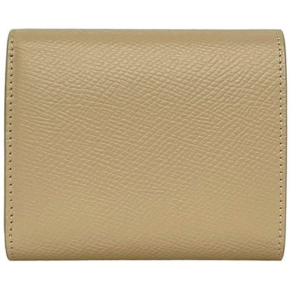Celine Trifold Wallet Small Trifold Beige