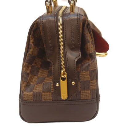 Louis Vuitton 08 N51201 Damier Knightsbridge Handbag Brown Ladies