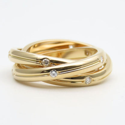 Cartier Ring - Ring Constellation Trinity 3strands 49 18K Yellow Gold Diamonds