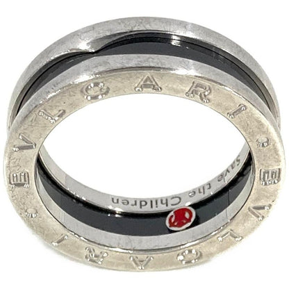 Bulgari Bvlgari Bee Zero One Save The Children Ring #54 Sv925 63g Silver Men's