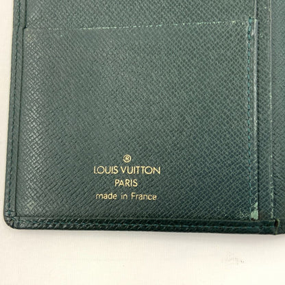 Louis Vuitton Taiga Porto Valeur Cult Credit Long Bill Holder M30394 Green