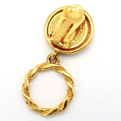 Fendi Earrings Accessories Gold Color Women Maki145