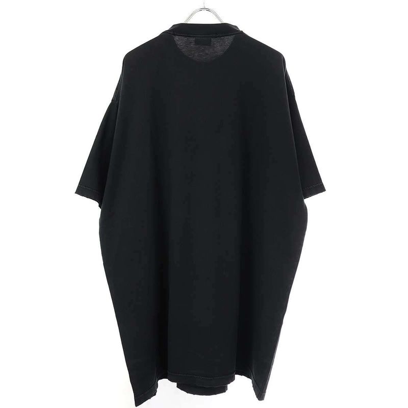 Balenciaga Be Different Oversize D T-Shirt 712398 Tnvb3 Black 4