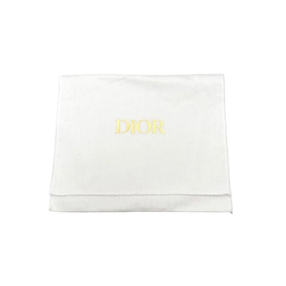 Christian Dior Chain Heart Pouch S5097unid 43-Ma-0293 Calfskin Pink Gold