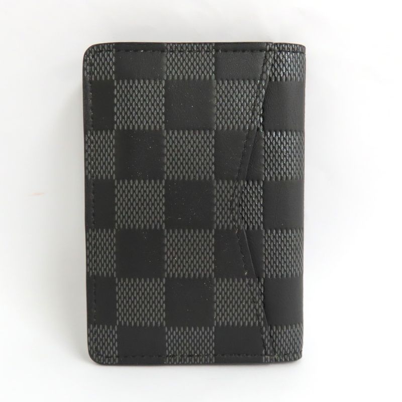 Louis Vuitton Organizer De Poche N60183 Damier Infini Black Card