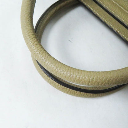 Celine 18979 Luggage Micro Shopper Dune Drummed Calfskin Handbag Storage With