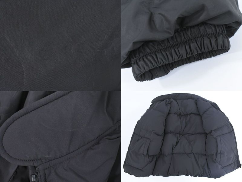 Authentic Louis Vuitton LV Monogram Reversible Down Jacket Outerwear 54