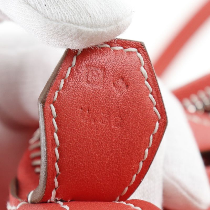 Hermes Bolide Relax 35 Sikkim Rose Jaipur Red □P Ladies Handbag