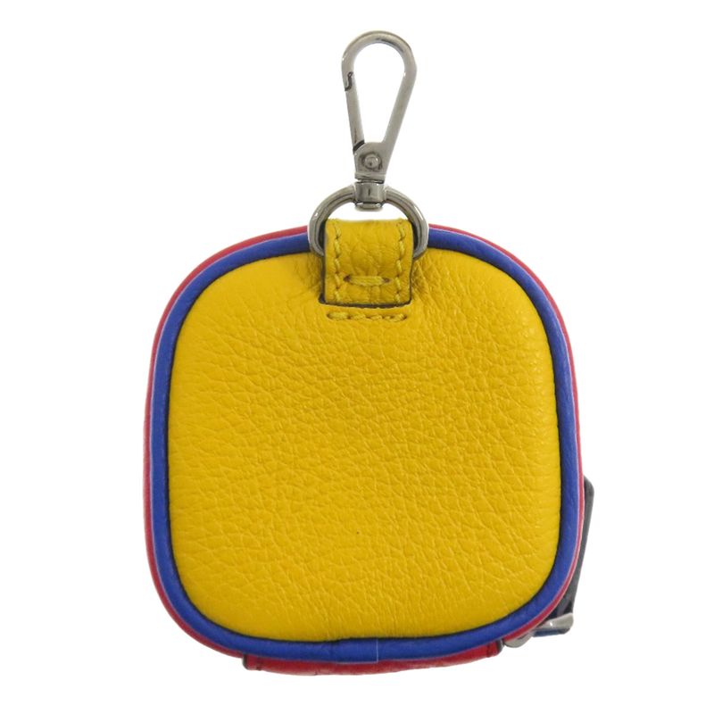 Fendi Logo Accessory Pouch Leather Women