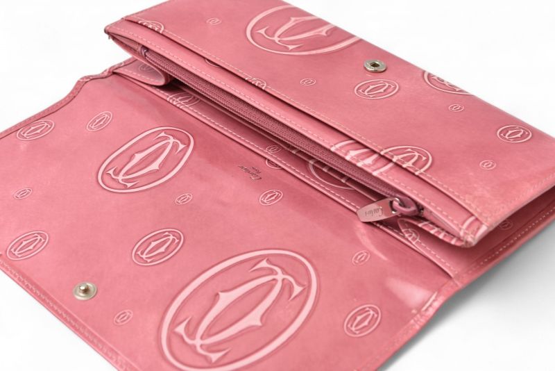 Cartier Wallet Cartier Long Wallet Happy Birthday L3000951 Pink