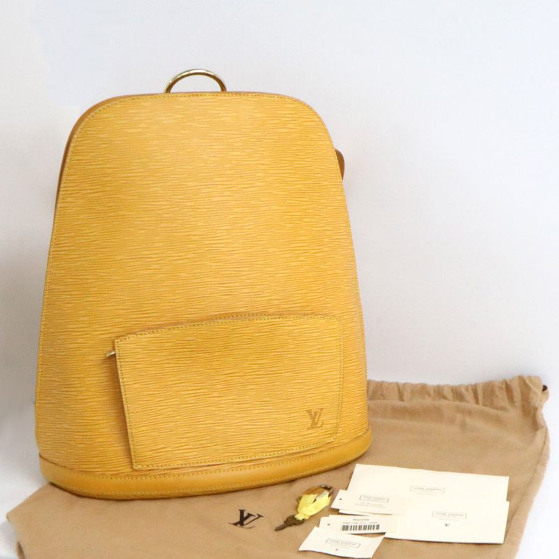 Louis Vuitton Epi Cobran Backpack M52299 Tassili Yellow - Backpack