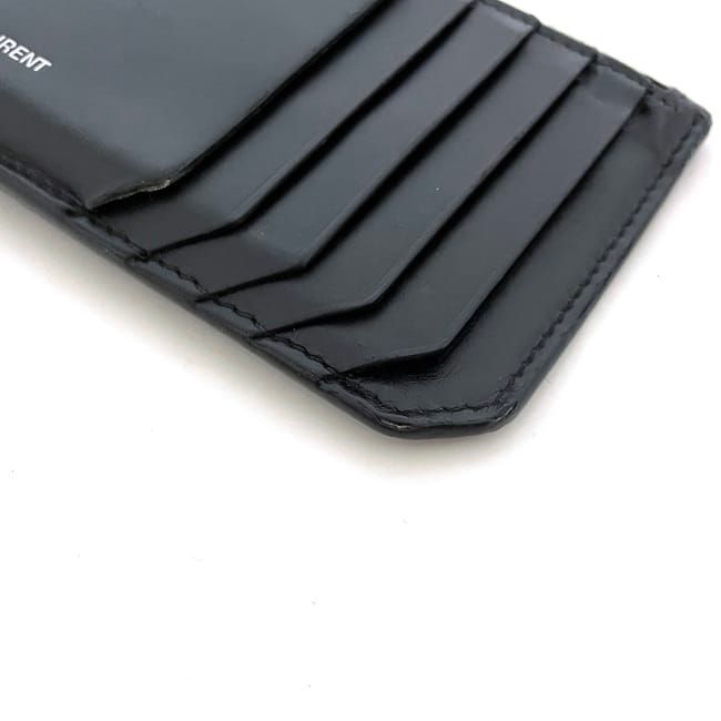 Saint Laurent Coin Case Card Case Black 346104