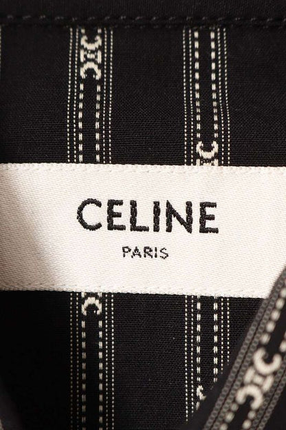 Celine 25SS 2t3610s48 Triomphe Western Long Sleeve Shirt Men's M