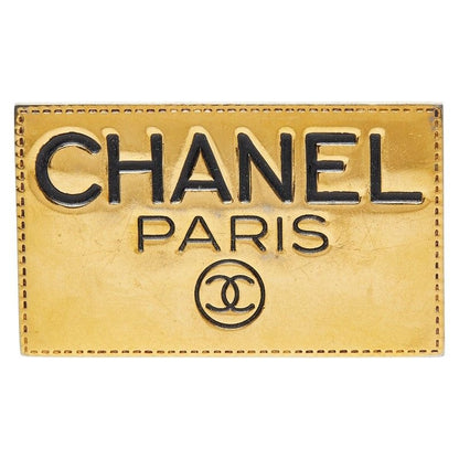 Chanel Nameplate Tomotiv Metal