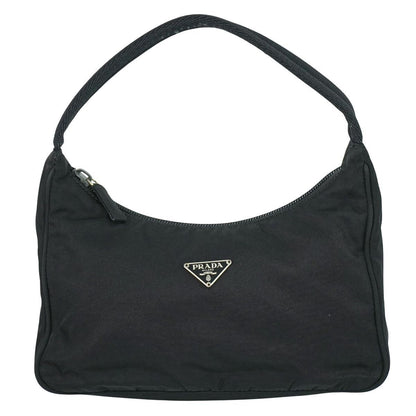 Prada Nylon Handbag Pouch Black