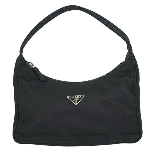 Prada Nylon Handbag Pouch Black
