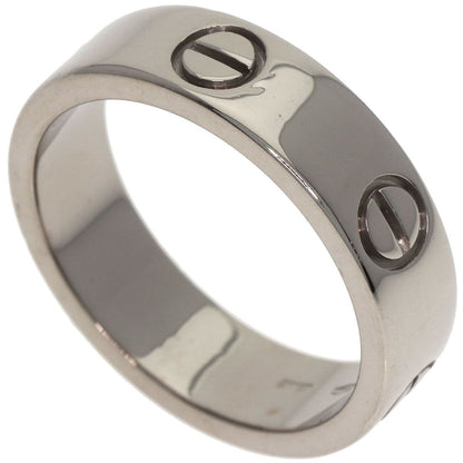 Cartier Love Ring 56 18K White Gold
