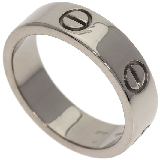 Cartier Love Ring 56 18K White Gold