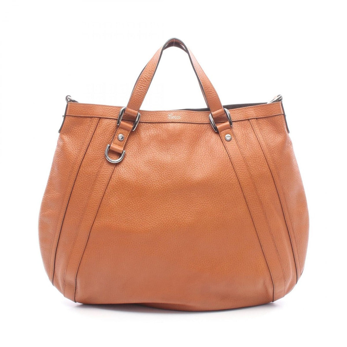 Gucci Handbag Abbey GG Pattern Brown Leather Tote B