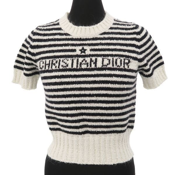 Dior Short Sleeve Knit Top