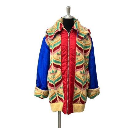 Gucci Adidas Reversible Knit Jacket Xxs — view 5