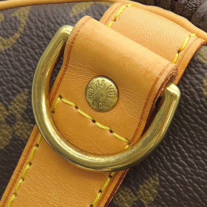 Louis Vuitton Boston Bag Keepall Bandoliere 50 Monogram Canvas Monogram Gold