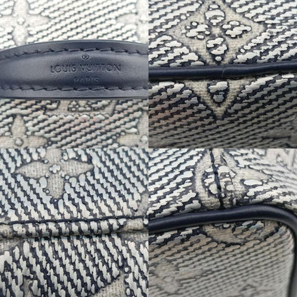 Louis Vuitton Micro Vanity Navy And Grey Monogram Jacquard Denim M82467ic Chip