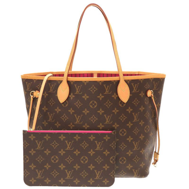 Louis Vuitton Monogram New Shape Neverfull MM Pivoine M41178 Tote Bag LV 0013