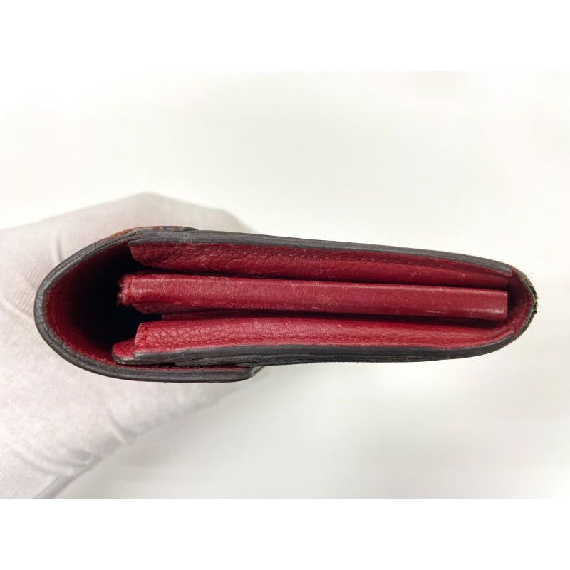 Louis Vuitton Monogram Portefeuille-pallas Long Wallet Red Brown — view 5