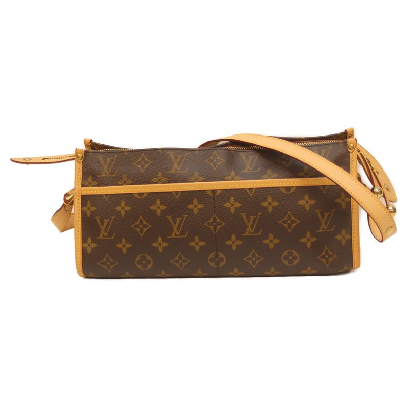 Louis Vuitton 05 M40008 Monogram Popincourtron Shoulder Bag Women Brown