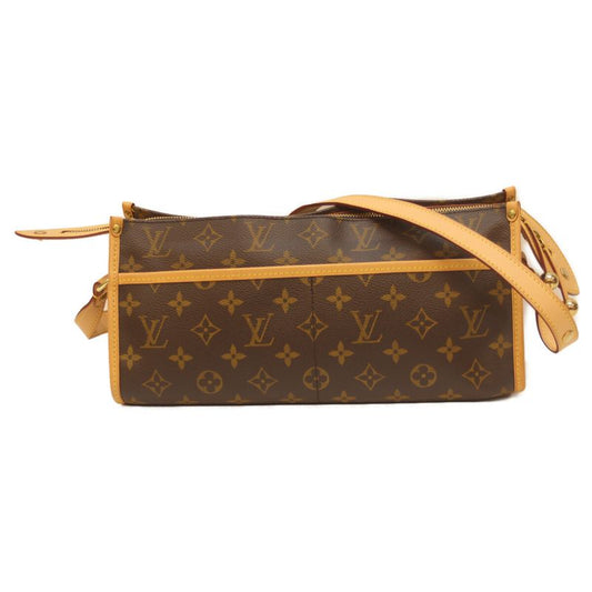 Louis Vuitton 05 M40008 Monogram Popincourtron Shoulder Bag Women Brown