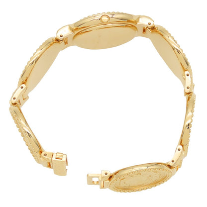 Versace Gianni Medusa Coin Watch Gold Case Card Vintage Quartz — view 3