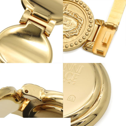 Versace Gianni Medusa Coin Watch Gold Case Card Vintage Quartz — view 8