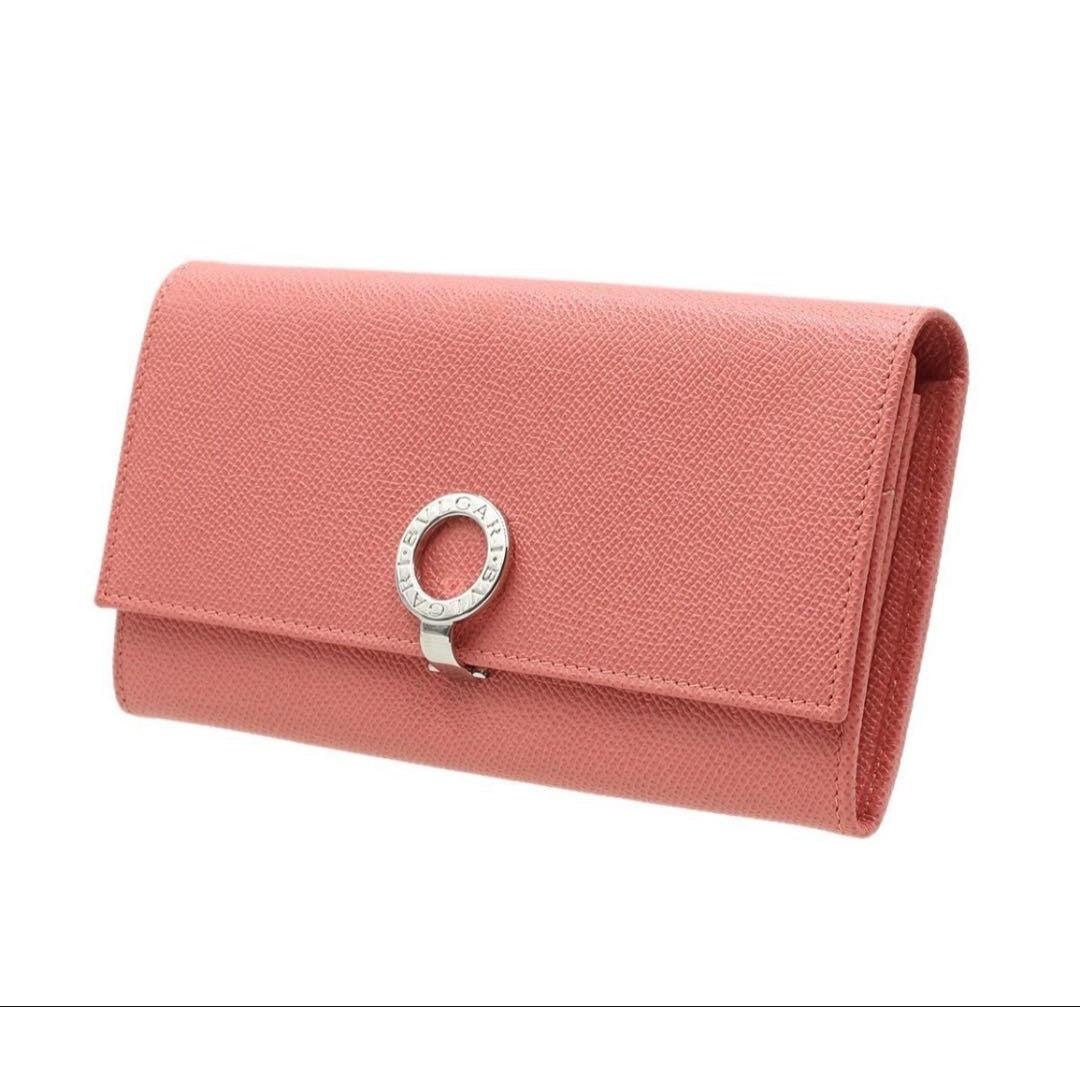 Bvlgari BB Logo Clip Leather Bifold Wallet — view 3