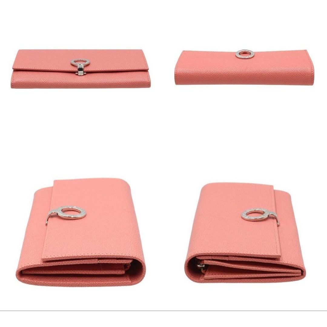 Bvlgari BB Logo Clip Leather Bifold Wallet — view 5