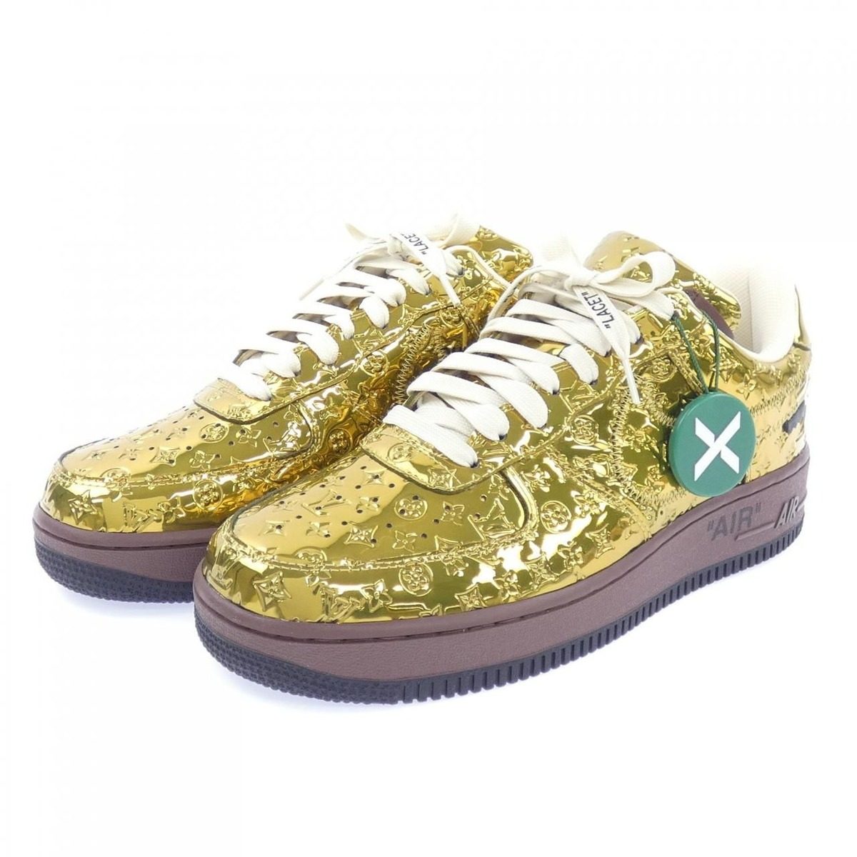 Louis Vuitton by Virgil Abloh Nike Air Force 1 Low Sneakers — view 3