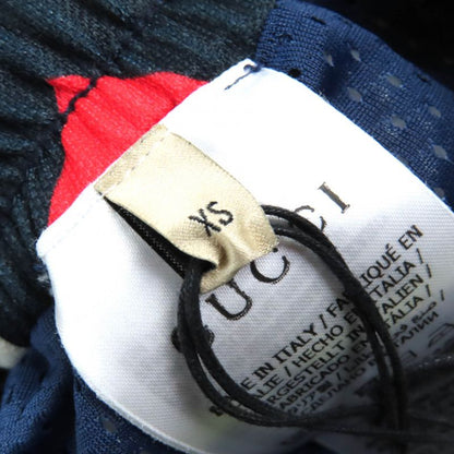 Gucci 23AW 752639 All-over Design Shorts Navy White Red XS With Box Made In