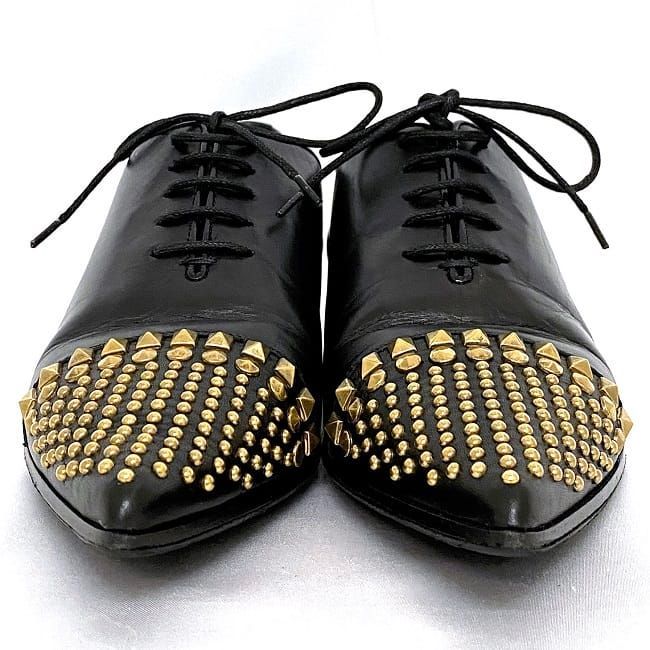 Gucci Shoes Black Ec20040 Excellent Condition 22.5cm (8.86in) Ladies