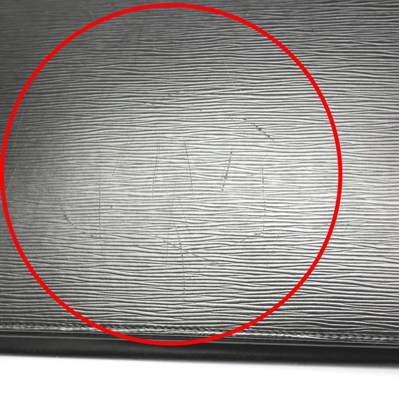 Louis Vuitton M54352 Epi Briefcase Fermoir Business Bag Louis Vuitton Black