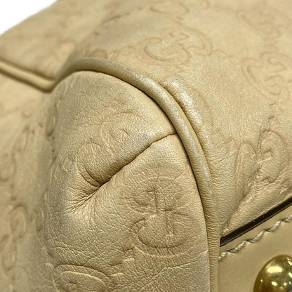 Gucci Handbag Cima Line Scarlet 282299 Beige Leather